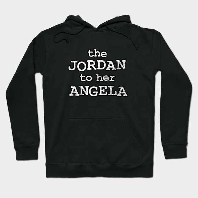 The Jordan to her Angela Hoodie by GloopTrekker